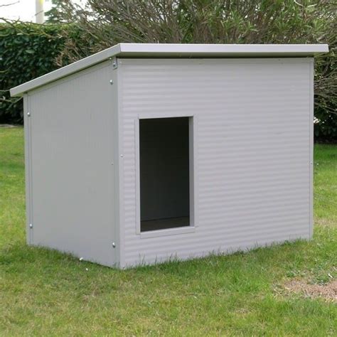 large metal dog house|insulated chew proof dog house.